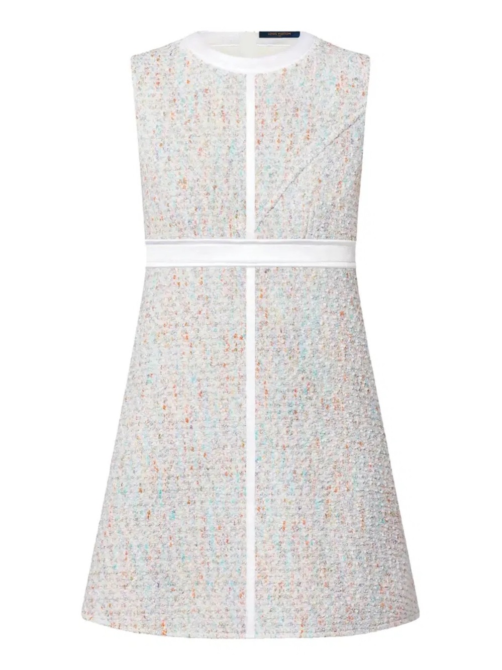 NWT Louis Vuitton Stardust Lurex Tweed A-Line Dress